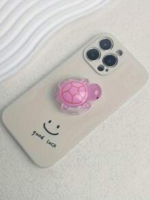 1/3 pezzi Supporto per telefono con design carino di tartaruga, che brilla al buio, pieghevole ed espandibile, forma a cartone animato 3D, comodo e pratico supporto da tavolo, 2 in 1 adesivo e supporto, in materiale ABS+silicone, compatibile con la maggior parte dei telefoni , Android, regalo per compleanni, famiglia, amici, impugnatura push-pull per telefono, supporto per telefono, accessori per telefono