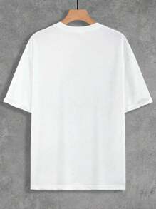 Fun Summer Loose Cartoon Print T-Shirt, Multifunctional T-Shirt, Fun T-Shirt For Upper Body - Blanco - Ver 4