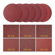 60x 9 Inch PSA Sanding Disc 80400 Grit Self Adhesive Sticky Back Sandpaper Disk - 如圖 - 查看 3
