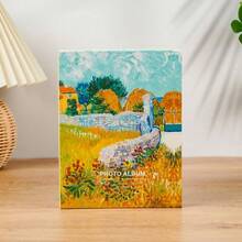 Starry Night 6-Inch Photo Album - 100 Pockets, Ideal For Family And Couples Memories, Perfect Gift For Friends And Wedding Albums, Graduation Season Classmate Photos Collection - Multicolor - View 18