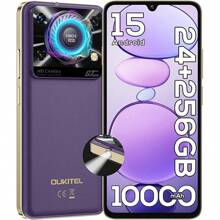 OUKITEL OUKITEL C60 PRO Android 15 Cell Phone Unlocked 2025-24GB+256GB/TF 1TB, 10000mAh Battery, 6.88'' Display Smartphone,110dB Speaker,120LM Flashlight, 13MP Camera, 4G Dual SIM Phones, GPS/NFC/OTG/T-Mobile