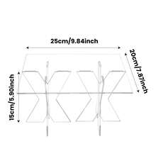 1pc Clear Acrylic Square & Round Cake Stand, Party & Buffet Display Rack For Cups, Cupcakes, Desserts, Storage Tray