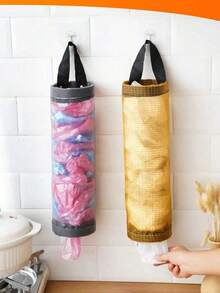 Organizador De Sacolas Plásticas Porta Saco De Lixo Dispenser Puxa Saco - Multicolorido - View 1