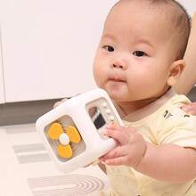 6合1蒙特梭利立方体玩具感官忙碌板婴儿练习技能抽屉立方体坐立不安教育玩具适合男孩女孩学校，学生，文具，学校用品，蒙特梭利玩具，忙碌板，蒙特梭利 - 彩色 - 查看 4