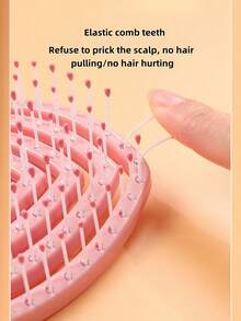 1pc Unisex Paddle Brush - Smooth Styling Comb, Gentle Scalp Care, Durable Mixed Material - Hair Care Tool Suitable For All Hair Types, Goddess High Crown Goddess Specialized Long Hair Curling Massage Blow Drying Volumizing Large Brush