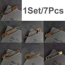 Grandi spille vintage, spille vintage chic, spille decorative per abiti, sciarpe, camicie, coperte, scialli, cardigan, artigianato, mantelli per donne