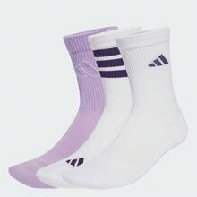 Adidas Bộ 3 đôi tất dài thể thao có logo dành cho nữ, Mã sản phẩm: JW3647 - Nhiều màu - Xem 1