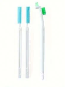 Juego de 2/3 cepillos de limpieza, cepillo de limpieza portátil de mango largo para hendiduras, cepillo de limpieza multifuncional de botellas de agua con cerdas suaves y raspador, adecuado para eliminar residuos en, fácil de llevar, para uso en cocina y baño