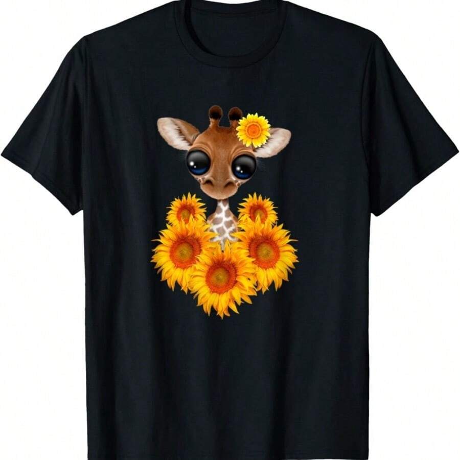 Women T-Shirts - 黑色 - 查看 1