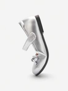 Balabala 新款女童芭蕾软底公主鞋 - 煙灰銀 - 查看 6