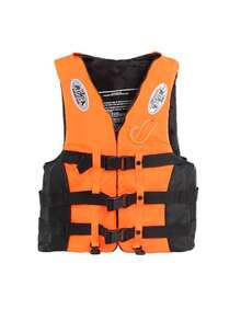 1PC Professional With Straddle With Thickened Life Jacket, Large Buoyancy Adult Swimming, Fishing, Boat, Flood Control, Teenager's Survival Portable Vest, Beach Essentials, Beach Accessories, Pool Float