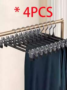 1/4/5/9/11/15/19pcs/Set Anti-Slip Seamless Clothes Hanger, Thickened Adults Vest/Underwear Dedicated Clothes Rack, Suitable For Home Daily Clothing Hanging, Garment Organizing