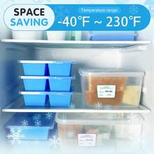 ACZ Walfos 1Cup Silicone Freezer Molds With Lid 4 Packs Soup Freezer Ice Cube Tray For Food Silicone Food Freezing Container For Storing And Freezing Soup Broth Sauce And Ice. 2216 - 1杯4個 - 查看 4