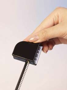 1/3pcs Cute Piano Shaped Pencil Sharpener, Mini Single Hole Manual Pencil Sharpener, Suitable For Kids And Students, Unique Reward Gift, Back To School Essential