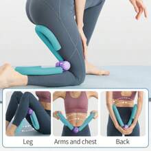 Fitness Leg Clamp Leg Trainer Portable Home Pelvic Floor Muscle Yoga Pilates Home Sports Fitness Trainer, Gym
