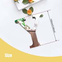 Silver Mirror Alphabet A-Z Wall Stickers - 10/15/20/30cm Tall Letters & Symbols Sold Separately, Dual-Layer Design: Reflective Acrylic Top + 1cm Thick Foam Base With Adhesive, Apply Together For 3D Effect Or Use Only Mirror Layer, Create Custom Words On Walls/Windows, Ideal For Marriage Ceremony Initials, Inspiring Messages In Work Areas, Romantic HOME Displays