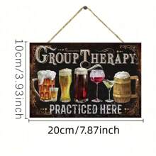 1pc Put Decor Funny Group Sign, Vintage Man Cave Bar Decor Room Decor Sign, Vintage Plaque Decor Wall Art, Home Decor, Funny Cave Decor, Room Decor, Bedroom Wall Decor, Home Decor, Bar Decor, Friendly Gift Wooden Hanging Plaque,Home Decor ,Room Decor,Wall Decor Gifts Birthday Graduation