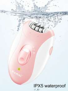 Kemei Kemei marque KM-189B épilateur femme aisselles épilateur électrique pour dame USB Rechargeable sans fil femmes tondeuse à cheveux pour aisselles, jambe, partie privée cheveux enlever la Machine