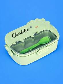 Personalized Large Capacity Lunch Box, Sealed Leak-Proof Bento Box, Portable Meal Container, Outdoor Picnic Box, Back To School Essential, Multi-Functional, Durable, Colorful, Modern Minimalist - Multicolor - View 12