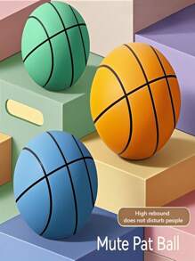 Kids' Silent Basketball (Size 3/5/7) - High Elasticity, Quiet & Noiseless, Soft Texture , Shockproof, Wear-Resistant & Non-Shedding. Indoor Family Training Ball For Kids Ages 3-9, Educational Toy & Game. Perfect Birthday & Christmas Gift For Boys & Girls Yes