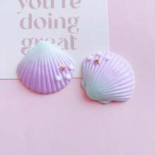 8 件/4 件什锦海洋系列海星、贝壳、海胆装饰、家居装饰、鱼缸装饰、礼物、DIY 手机壳/饰品/钥匙扣/发夹、各种手工工艺品用品，颜色随机 - 1件 - 查看 9