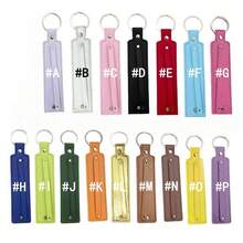 Custom Rhinestone Name Keychain, Personalized Leather Car Accessory, Letter Keychain, Backpack Charm - Multicolor - View 3