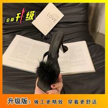 Women Flat Sandals - 黑色升級版 - 查看 8