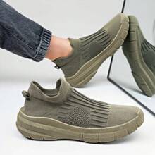 Men Sneakers - 軍綠色 - 查看 9