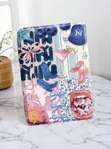 Ayotu 防震度假风夏季沙滩翻盖保护套，兼容 Kindle Paperwhite 第 11 代（2021 年款）/ Kindle（第 11 代 - 2024 年发布）/ Kindle Paperwhite 第 12 代（2024 年款）/ Kobo Clara Colour/ Kobo Clara Bw、Kindle Colorsoft Signature Edition，带自动唤醒/睡眠功能，妇女节礼物 - 彩色 - 查看 12