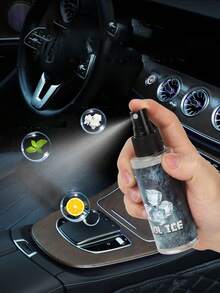 1 قطعة رذاذ عطري متعدد النكهات 100 مل - فانيليا، لبان الجاي، كرز، فراولة، منعش للهواء للسيارة والغرفة، رائحة طويلة الأمد، مزيل للروائح الكريهة - مقاس واحد يناسب الجميع - مشاهدة 5