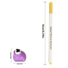 4pcs/6pcs/8pcs/12pcs/16pcs/24pcs Paper Punching Craft Set, Mini Embossing Puncher Set, Daily Shape Punching Tools, Embossing Tools, Suitable For DIY Scrapbooking, Student Card Making, Nail Art, Greeting Cards And Journal Decoration