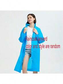 EVA加厚全身雨衣 - 防风、防水、便携女士雨披 - 适合旅行、户外活动、骑行、夏季降温、海滩、旅行保暖、闺蜜节、宠物派对、嘉年华、派对装饰