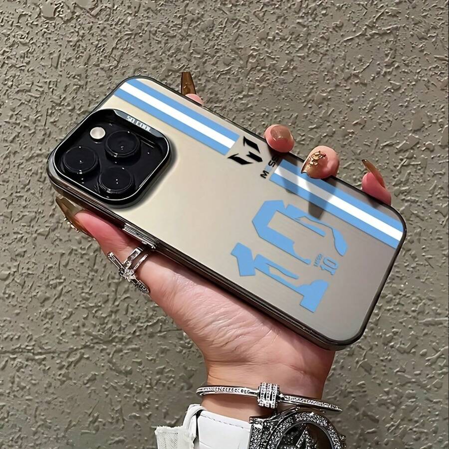 Popular Soccer-Themed Phone Compatible With Models 17, 16, 15, 14, 13, 12, 11 Pro,, X, XR, XSMAX, 8, Plus, Featuring A Matte Drop, Phone, Y, Handy Casechristmasfall Phone Casephone 17halloween Accessories - 混合顏色 - 查看 1