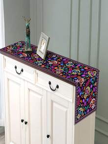 1 Stück/Halloween Tischdecke mit Schädel Muster Dekoration für Zuhause, Küche, Esszimmer Dekorationen für meine Halloween Tischdekoration.