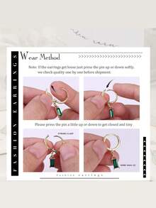 Milacolato 29Pcs 14K Gold Plated Studs Earrings And Hoops Set For Women Huggie Hoop Studs Earrings Set Dainty Minimalist Moon Heart Butterfly CZ Ball Small Dangle Chain Hoop Earrings Set For Multiple Piercing - 彩色 - 查看 6