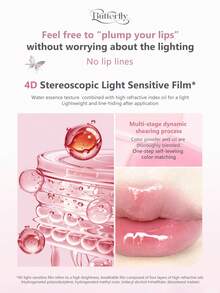 FLORTTE 双蝶系列唇部精华 - P01# Soft pink - 查看 7