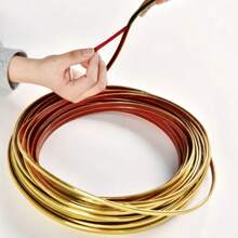 10m Strisce adesive in PVC per fissaggio bordi, bordatura per mobili, armadi, porte e decorazione finestre