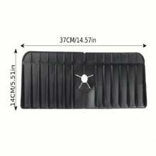 Silicone Kitchen Sink Organizer & Splash Guard - Multi-Functional Draining Tray For Sponge, Soap Dispenser And Cleaning Tools, 5° Incline Design For Faster Drainage, Leak-Proof Countertop Protection, Bathroom Storage | High Rim Organizer | Silicone Sink Mat