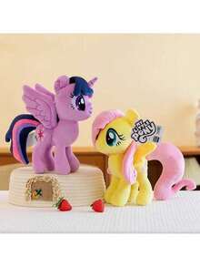 Hasbro Official Authentic  Stuffed Animal Plush Doll 30cm Anime Cartoon Soft Toy Kawaii Children's Toy Idea Gift For Girls (Twilight Sparkle) - Twilight Sparkle - View 8