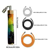 MOGOLD 1 Set MOGOLD Triple Steel Weighted Jump Rope Kit, Professional Adult Fat Burning Fitness Equipment, Adjustable For Men And Women