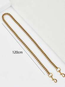 Fashionable New Shoulder Bag Chain Strap Replacement Accessory High-Grade Metal Extender Chain Detachable & Adjustable Length - Bronze - View 6