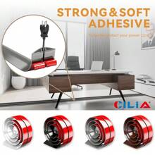 CILIA 1 Roll 6cm*1m 4 Colors Floor Cord Cover,Self-Adhesive,Cable Protector,Extension Protect Wires & Prevent Trips, Management Solution, Surface Mounted Cord Protection Coverl ,Suitable For Floors, Walls And Desktops