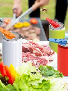 6Pcs Easy Can Opener, Colorful Soda Beer Can Opener, Premium Plastic Shields Can Openers, Can Tab Opener For , Beer, Soda, Aluminum Beverage - Multicolor - View 3