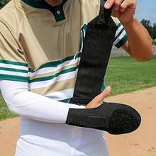 Women's Outdoor Gloves, Unisex Baseball Glove For Men And Women With Durable Finger Protection, Washable Catching Mitts, Black Rubber Fabric, Baseball Training Catches, Softball Practice Base Glove, Adult Sliding Gloves For Men And Women - Black - View 8