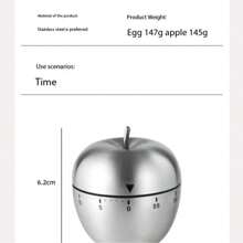 Apfel-förmiger Zeitmanagement Timer