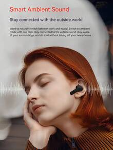 Wave Beam 2 真无线降噪耳机，拥有纯净低音和智能环境音效，4 个麦克风，通话清晰，播放时间长达 40 小时，IP54 防尘防水，100% 正品 JBL Vibe Beam 2 - 黑色 - 查看 9