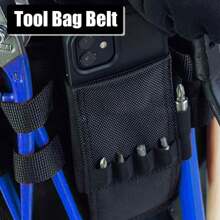 1pc Multifunctional Outdoor Tool Storage Bag, Leg Tool Pouch For Carpenters, Roofers And Other Versatile Tool Storage