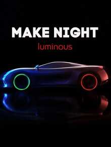 16PCs Glow In The Dark Tire Valve Stem Caps - ABS Plastic Air Cap Cover For Cars, Trucks, Bikes - Green, Blue, Pink, Glowing Red In The Dark - Round, Durable And Stylish Accessories For Increased Nighttime Visibility | Vibrant Valve Covers | Lightweight Plastic Cap, Tire Valve Stem Caps - Multicolor - View 3
