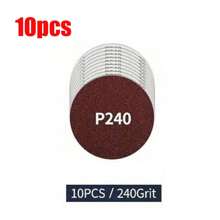 4 Inch Hook And Loop Pad - M10 Thread, Suitable For Cordless Drill/Angle Grinder - Electric Grinder Hook And Loop Disc, Buffing Pad, Self-Adhesive Plate, Angle Grinder Grinding Disc, Electric Drill Grinding Disc, Sandpaper (P60/P120/P240/P230/P600) Applicable For - Wood, Metal And Auto Polishing