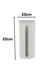 Wall-Mounted Bag Dispenser Organizer Bag Puller - 白色 - 查看 3
